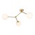 FAIRY GOLD Lampa sufitowa 3 6471 TK Lighting Złoty Biały