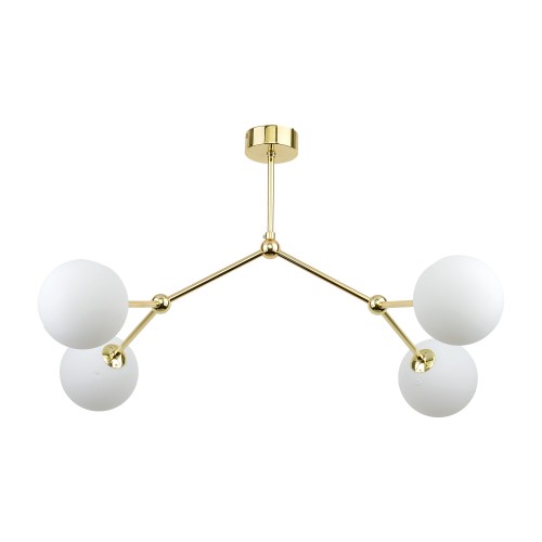 FAIRY GOLD Lampa sufitowa 4 6470 TK Lighting Złoty Biały