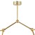 FAIRY GOLD Lampa sufitowa 4 6470 TK Lighting Złoty Biały