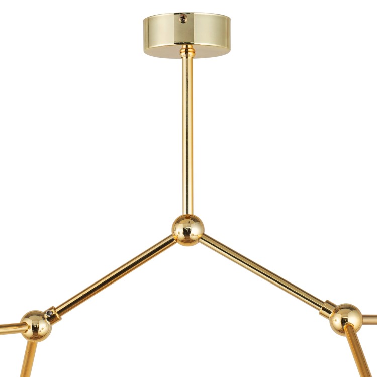 FAIRY GOLD Lampa sufitowa 4 6470 TK Lighting Złoty Biały