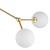 FAIRY GOLD Lampa sufitowa 4 6470 TK Lighting Złoty Biały