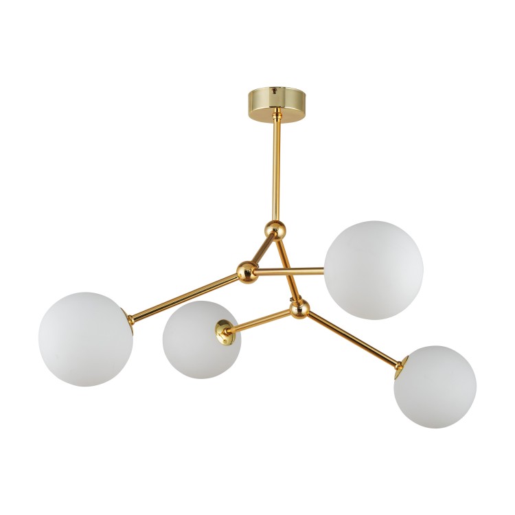 FAIRY GOLD Lampa sufitowa 4 6470 TK Lighting Złoty Biały