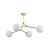 FAIRY GOLD Lampa sufitowa 4 6470 TK Lighting Złoty Biały
