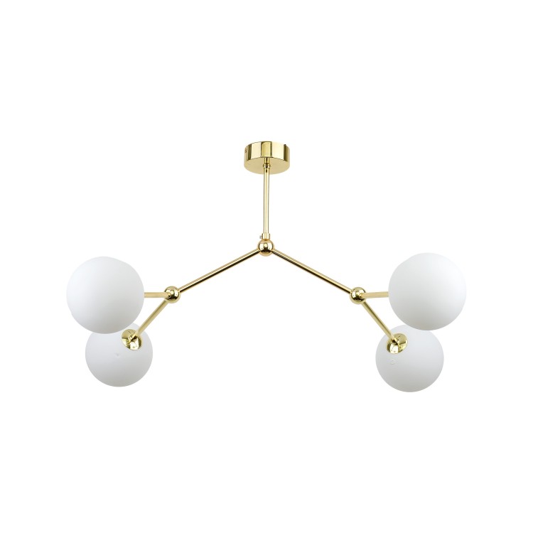 FAIRY GOLD Lampa sufitowa 4 6470 TK Lighting Złoty Biały