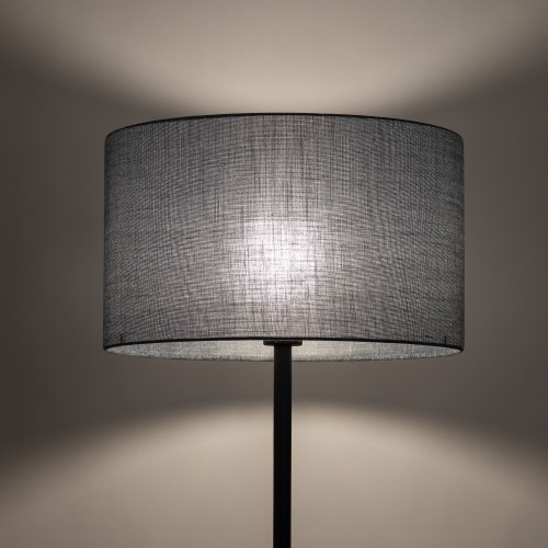 EARTH Lampa podłogowa 1 5475 TK Lighting Czarny Grafitowy