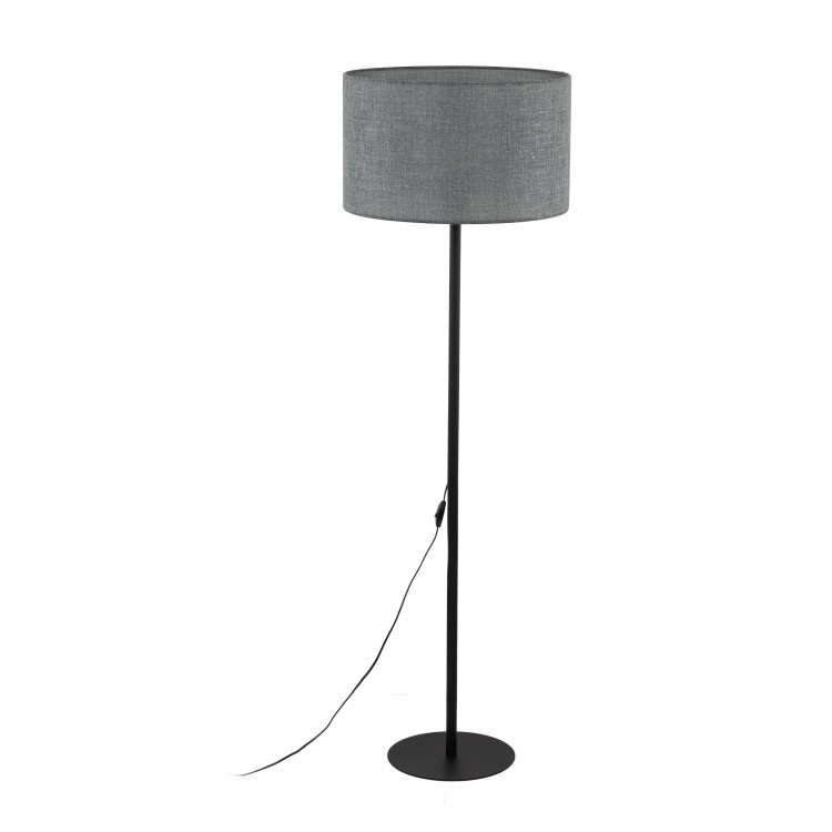EARTH Lampa podłogowa 1 5475 TK Lighting Czarny Grafitowy