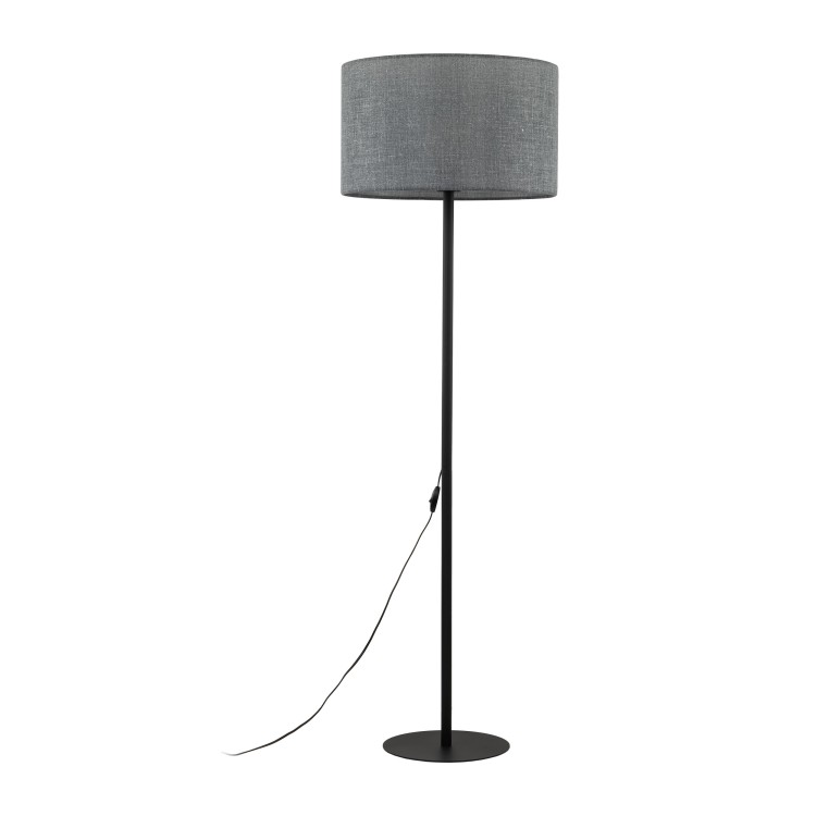 EARTH Lampa podłogowa 1 5475 TK Lighting Czarny Grafitowy