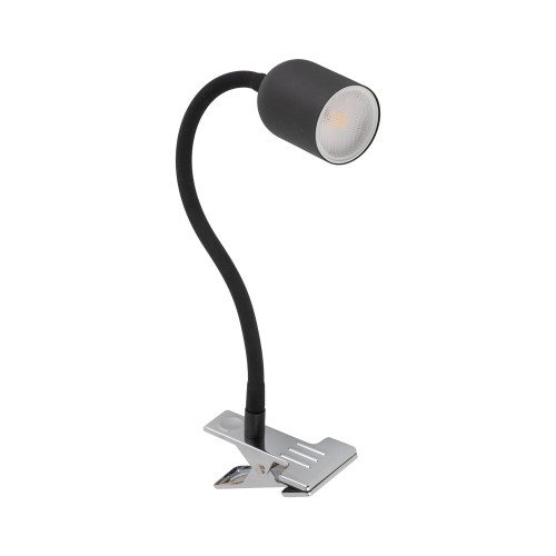 TOP BLACK Kinkiet Klips 1 4561 TK Lighting Czarny Czarny