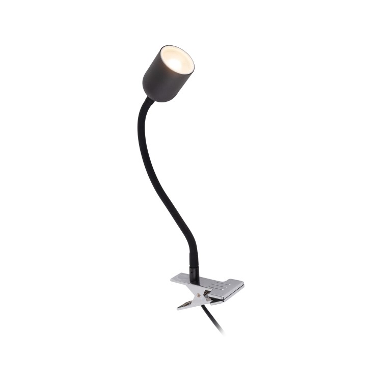 TOP BLACK Kinkiet Klips 1 4561 TK Lighting Czarny Czarny