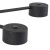 AVIA BLACK Lampa sufitowa 6 4692 TK Lighting Czarny Czarny