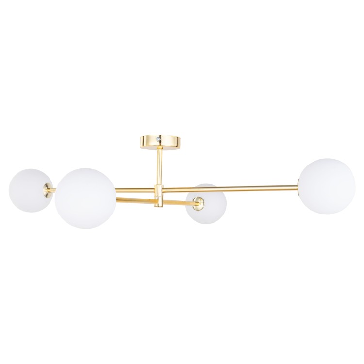 SARIUS GOLD Lampa sufitowa 4 4738 TK Lighting Złoty Biały
