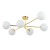 SARIUS GOLD Lampa sufitowa 6 4739 TK Lighting Złoty Biały
