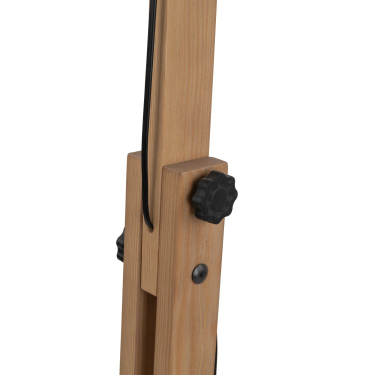 OSLO BLACK Lampa podłogowa 1 5582 TK Lighting Sosna, Czarny Czarny
