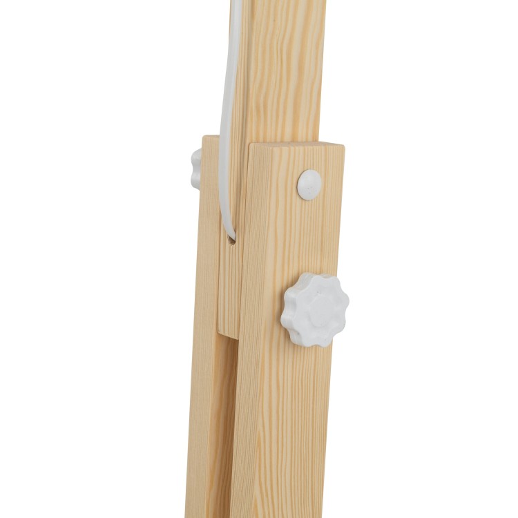 OSLO WHITE Lampa podłogowa 1 5592 TK Lighting Biały, Sosna Biały