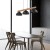 OSLO BLACK Lampa wisząca 3 4710 TK Lighting Sosna, Czarny Czarny