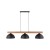 OSLO BLACK Lampa wisząca 3 4710 TK Lighting Sosna, Czarny Czarny