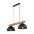 OSLO BLACK Lampa wisząca 2 4711 TK Lighting Sosna, Czarny Czarny