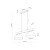 OSLO BLACK Lampa wisząca 2 4711 TK Lighting Sosna, Czarny Czarny