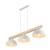 OSLO WHITE Lampa wisząca 3 4712 TK Lighting Biały, Sosna Biały