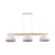 OSLO WHITE Lampa wisząca 3 4712 TK Lighting Biały, Sosna Biały