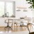 OSLO WHITE Lampa wisząca 2 4713 TK Lighting Biały, Sosna Biały