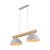 OSLO WHITE Lampa wisząca 2 4713 TK Lighting Biały, Sosna Biały