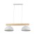 OSLO WHITE Lampa wisząca 2 4713 TK Lighting Biały, Sosna Biały