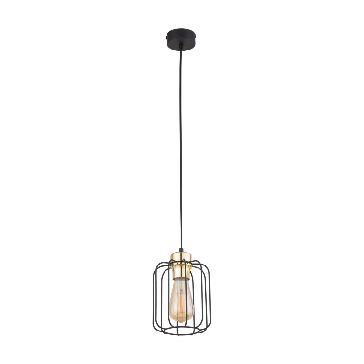 GALAXY NEW Lampa wisząca 1 4714 TK Lighting Złoty, Czarny Czarny