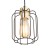 GALAXY NEW Lampa wisząca 1 4714 TK Lighting Złoty, Czarny Czarny