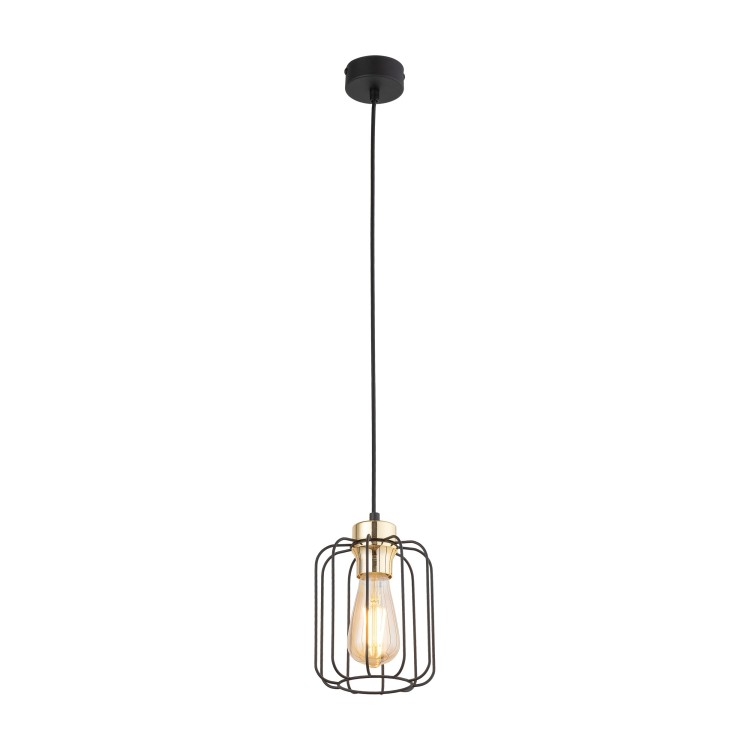 GALAXY NEW Lampa wisząca 1 4714 TK Lighting Złoty, Czarny Czarny