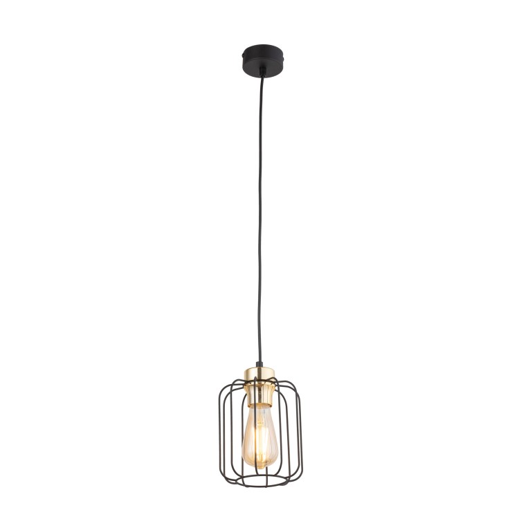 GALAXY NEW Lampa wisząca 1 4714 TK Lighting Złoty, Czarny Czarny