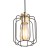 GALAXY NEW Lampa wisząca 1 4714 TK Lighting Złoty, Czarny Czarny