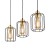 GALAXY NEW Lampa wisząca 3 4716 TK Lighting Złoty, Czarny Czarny