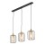 GALAXY NEW Lampa wisząca 3 4716 TK Lighting Złoty, Czarny Czarny