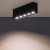 Oprawa liniowa Lampa spot punktowa MIDI LED BLACK 10055 NOWODVORSKI Lighting 20W 3000K Loft nowoczesna sufitowa oświetlenie z soczewkami nie oślepia nie oślepiająca barwa ciepła ciepły biały natynkowa czarna Inspiracje Premium