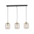 GALAXY NEW Lampa wisząca 3 4716 TK Lighting Złoty, Czarny Czarny