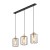 GALAXY NEW Lampa wisząca 3 4716 TK Lighting Złoty, Czarny Czarny