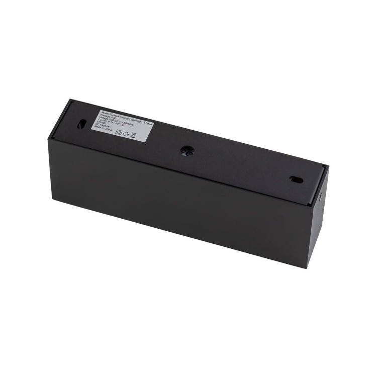 Oprawa liniowa Lampa spot punktowa MIDI LED BLACK 10055 NOWODVORSKI Lighting 20W 3000K Loft nowoczesna sufitowa oświetlenie z soczewkami nie oślepia nie oślepiająca barwa ciepła ciepły biały natynkowa czarna Inspiracje Premium