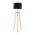 PEREZ BLACK Lampa podłogowa 1 5425 TK Lighting Sosna Czarny