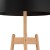 PEREZ BLACK Lampa podłogowa 1 5425 TK Lighting Sosna Czarny