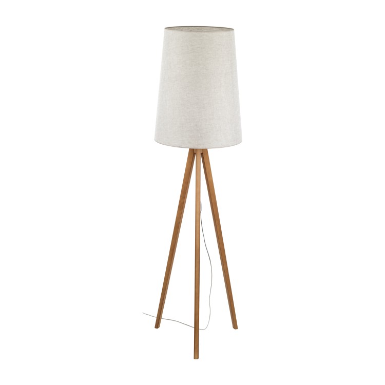 WALZ NATURE Lampa podłogowa 1 FSC 100%, SA-COC-006060 5598 TK Lighting Sosna Len