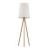 WALZ NATURE Lampa podłogowa 1 FSC 100%, SA-COC-006060 5598 TK Lighting Sosna Len