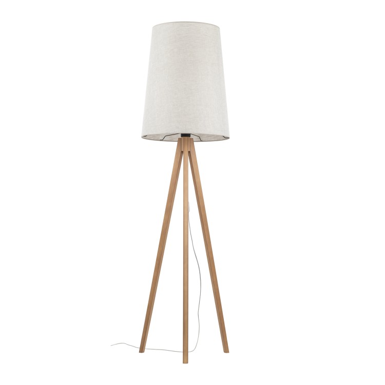 WALZ NATURE Lampa podłogowa 1 FSC 100%, SA-COC-006060 5598 TK Lighting Sosna Len