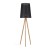 WALZ BLACK Lampa podłogowa 1 FSC 100%, SA-COC-006060 5599 TK Lighting Sosna Czarny