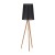 WALZ BLACK Lampa podłogowa 1 FSC 100%, SA-COC-006060 5599 TK Lighting Sosna Czarny