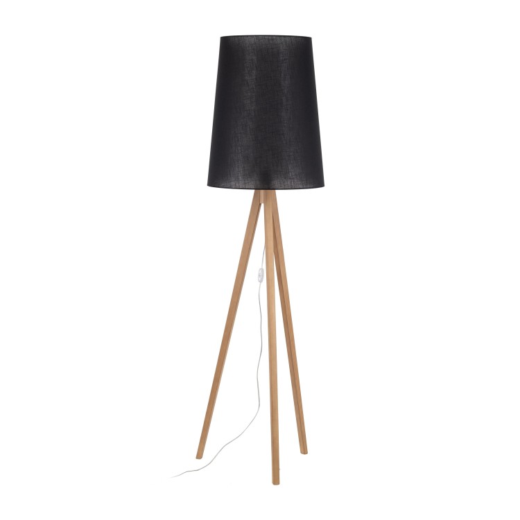 WALZ BLACK Lampa podłogowa 1 FSC 100%, SA-COC-006060 5599 TK Lighting Sosna Czarny