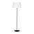 MAJA BLACK WHITE Lampa podłogowa 1 5547 TK Lighting Czarny Biały