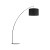 MOBY BLACK I Lampa podłogowa 1 5485 TK Lighting Czarny Czarny
