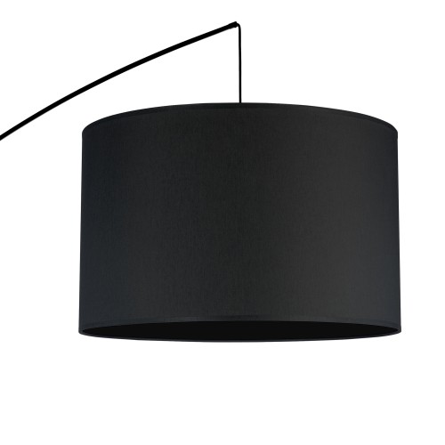 MOBY BLACK I Lampa podłogowa 1 5485 TK Lighting Czarny Czarny