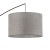 MOBY GRAY Lampa podłogowa 1 5487 TK Lighting Czarny Szary